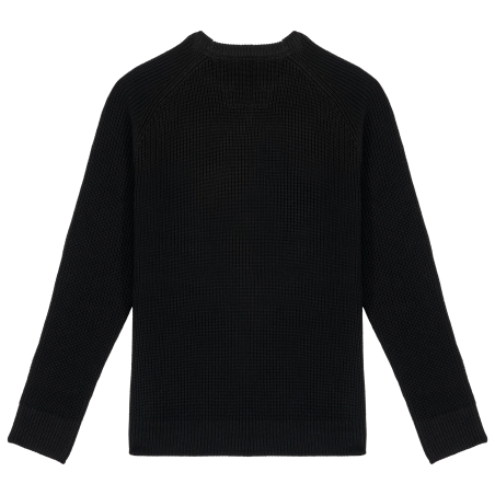 Pull écoresponsable à grosses mailles homme