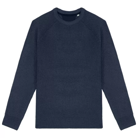 Pull écoresponsable à grosses mailles homme