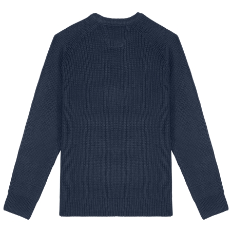 Pull écoresponsable à grosses mailles homme