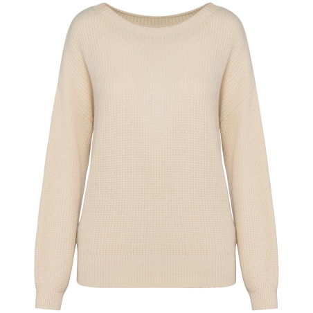 Pull écoresponsable en laine mérinos femme