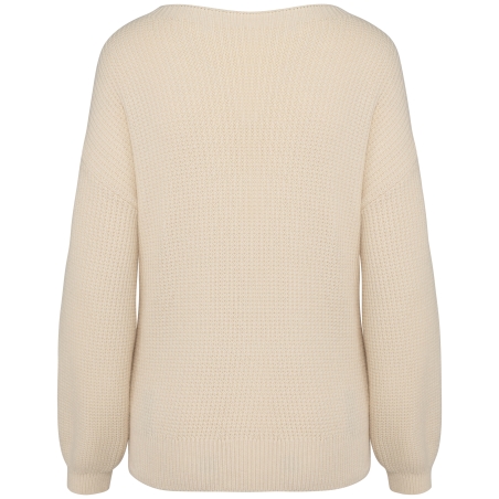 Pull écoresponsable en laine mérinos femme