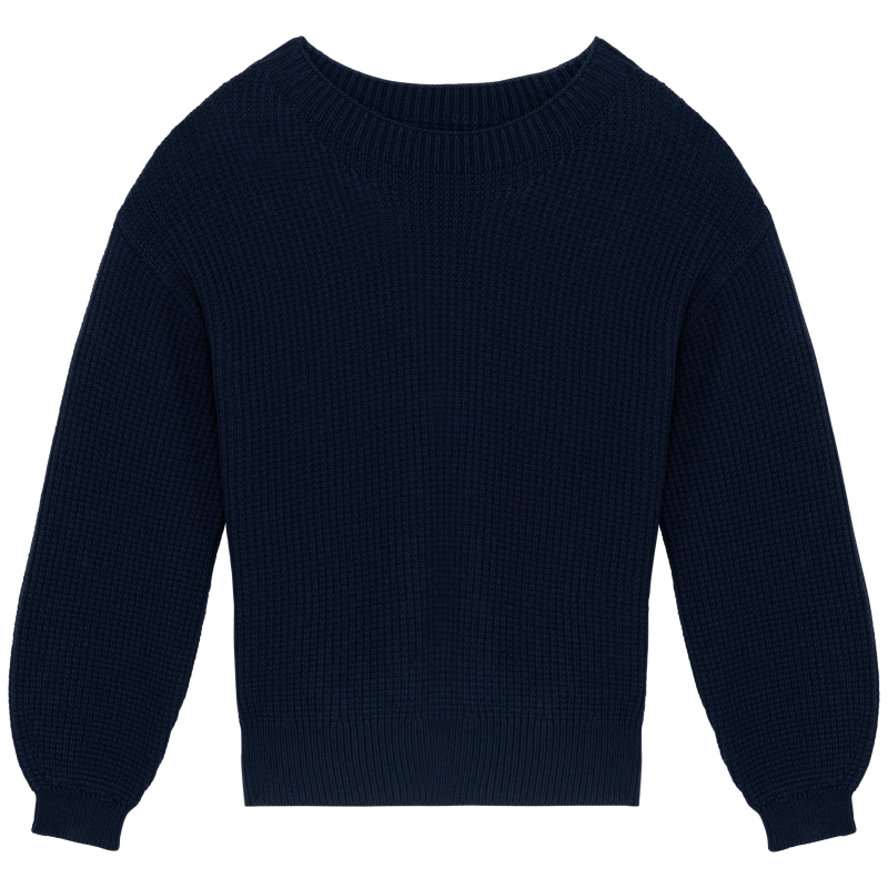 Pull écoresponsable en laine mérinos femme