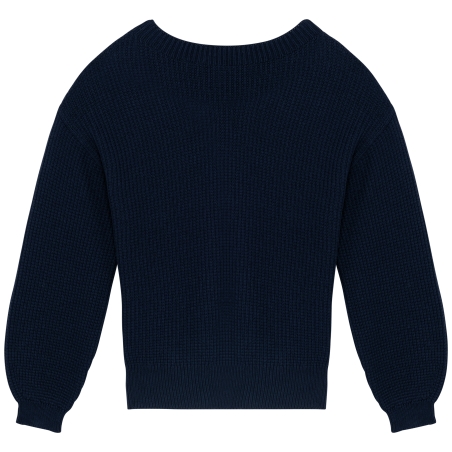 Pull écoresponsable en laine mérinos femme