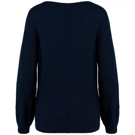 Pull écoresponsable en laine mérinos femme