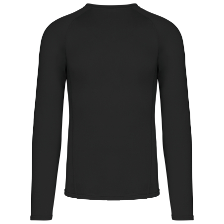 T-shirt double peau sport manches longues unisexe