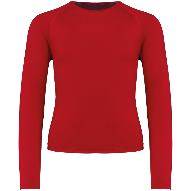 T-shirt double peau sport manches longues enfant