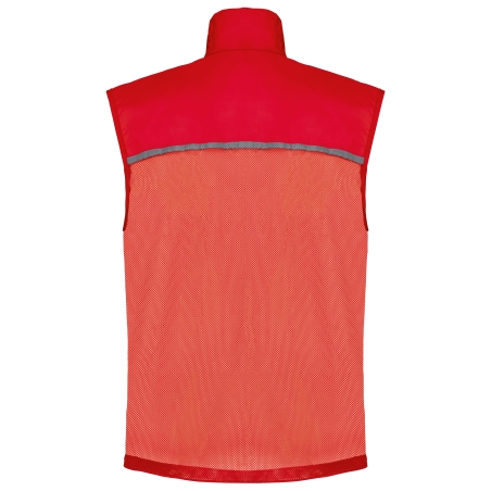 Runner - gilet d'entraînement dos filet unisexe