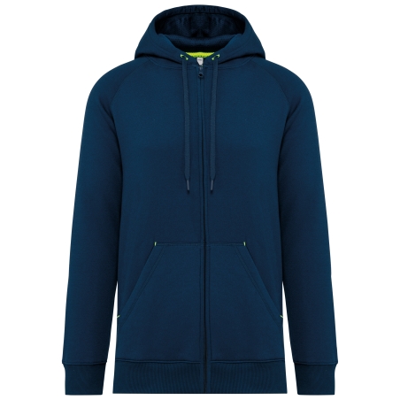 Veste zippée à capuche unisexe