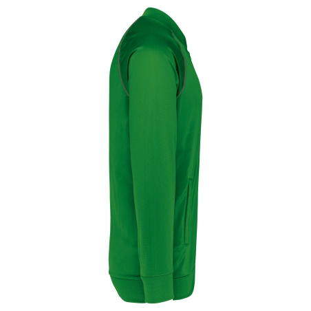 Veste de survêtement zippée avec liseré unisexe