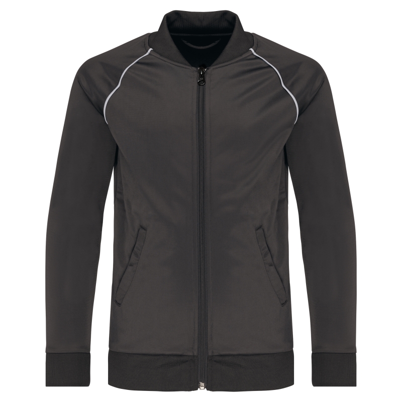 Veste de survêtement zippée avec liseré enfant