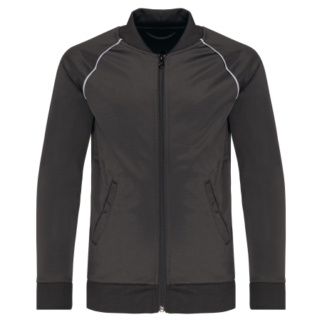 Veste de survêtement zippée avec liseré enfant