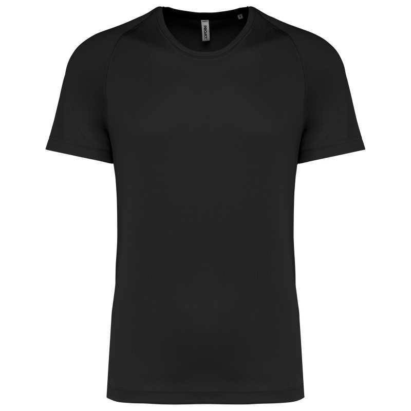 T-shirt de sport à col rond recyclé homme