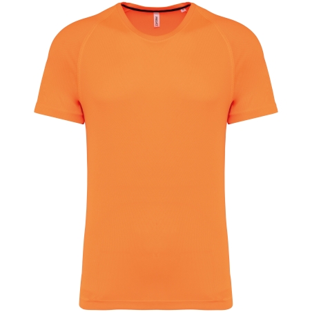 T-shirt de sport à col rond recyclé homme