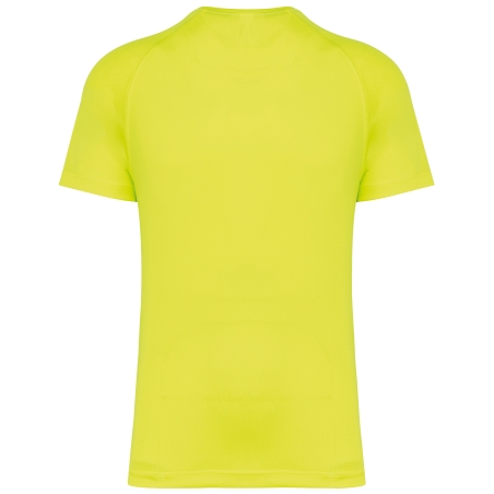 T-shirt de sport à col rond recyclé homme