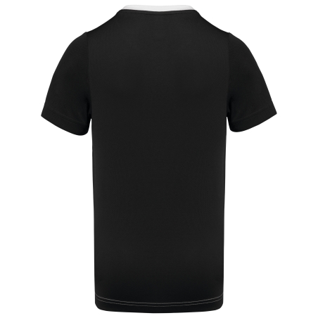 T-shirt de sport écoresponsable bicolore homme