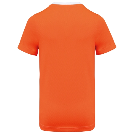 T-shirt de sport écoresponsable bicolore homme