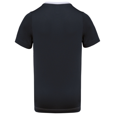 T-shirt de sport écoresponsable bicolore homme