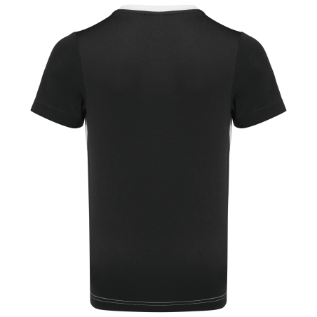 T-shirt de sport écoresponsable bicolore enfant