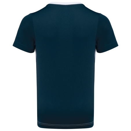T-shirt de sport écoresponsable bicolore enfant