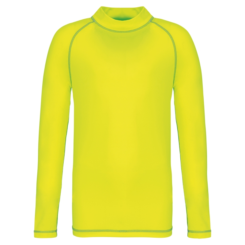 T-shirt technique à manches longues avec protection anti-UV enfant