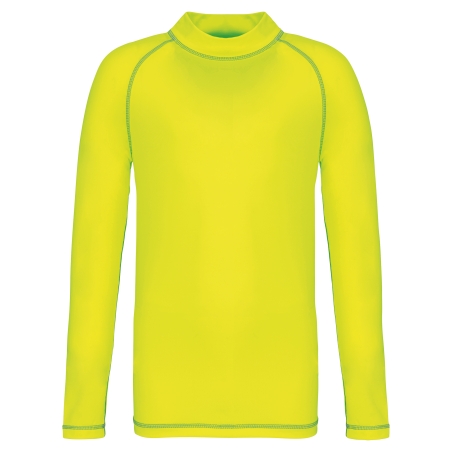 T-shirt technique à manches longues avec protection anti-UV enfant