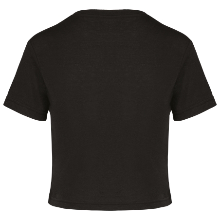 Crop top triblend femme