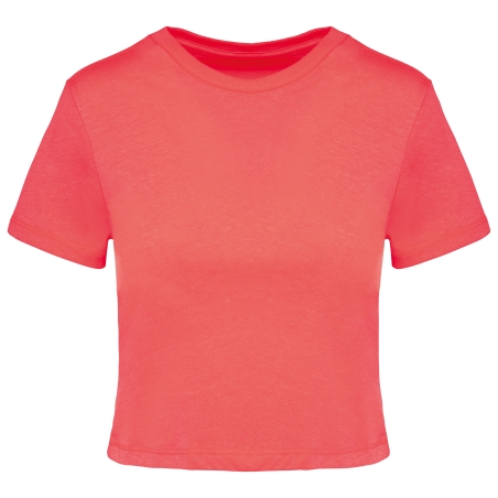 Crop top triblend femme