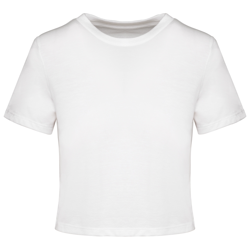 Crop top triblend femme