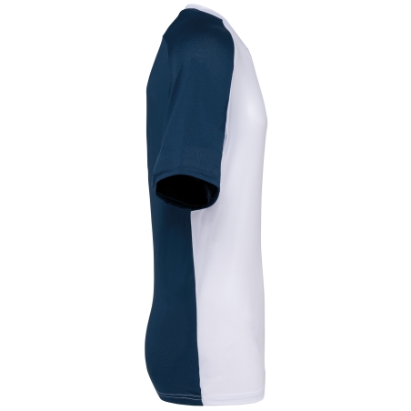 T-shirt de padel bicolore à manches raglan homme