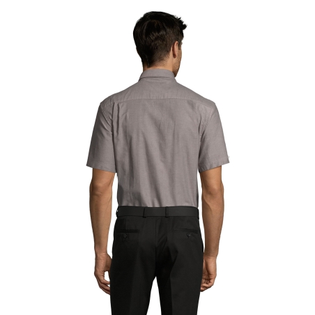CHEMISE HOMME OXFORD MANCHES COURTES