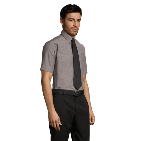 CHEMISE HOMME OXFORD MANCHES COURTES