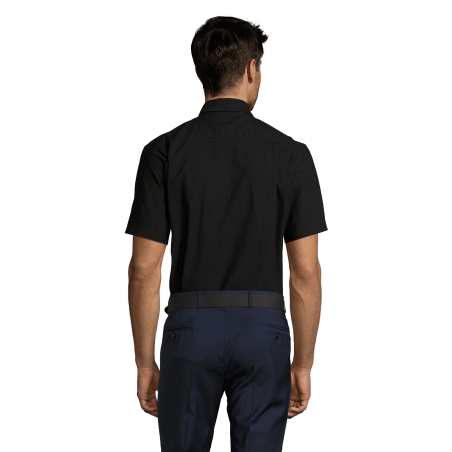 CHEMISE HOMME OXFORD MANCHES COURTES