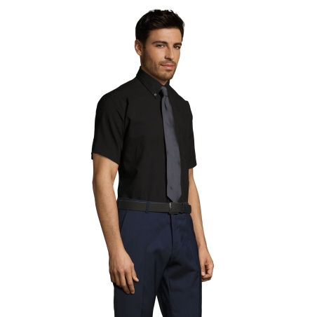 CHEMISE HOMME OXFORD MANCHES COURTES