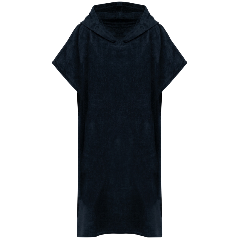 Poncho éponge à capuche unisexe