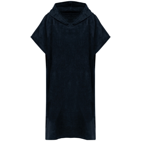 Poncho éponge à capuche unisexe