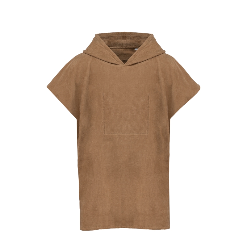 Poncho éponge à capuche enfant