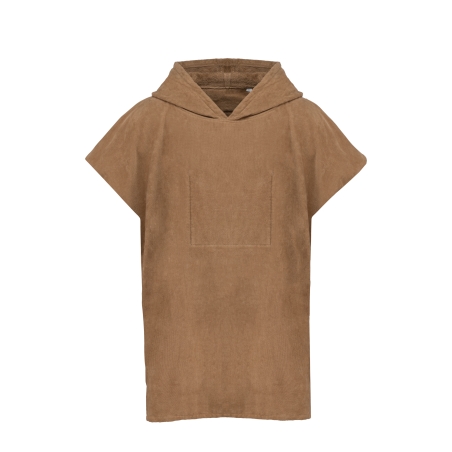 Poncho éponge à capuche enfant