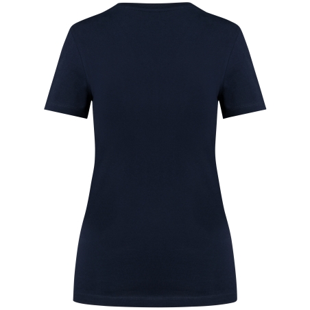 T-shirt Supima® col rond manches courtes femme
