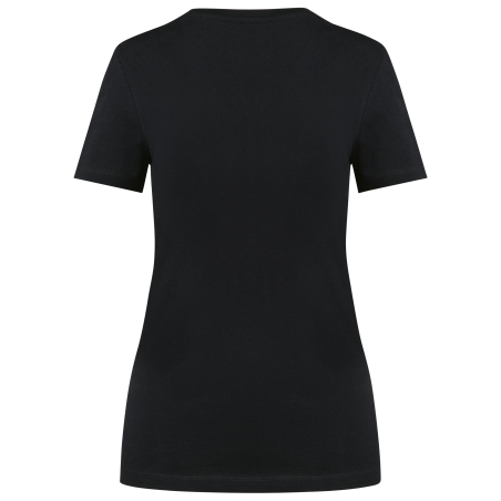 T-shirt Supima® col V manches courtes femme