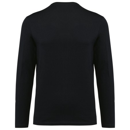 T-shirt Supima® col V manches longues homme