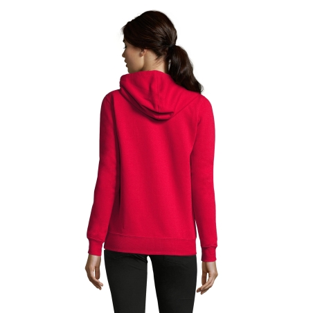 VESTE ZIPPÉE FEMME À CAPUCHE DOUBLÉE