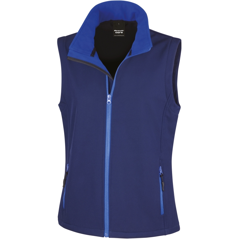 Bodywarmer Softshell Femme Printable