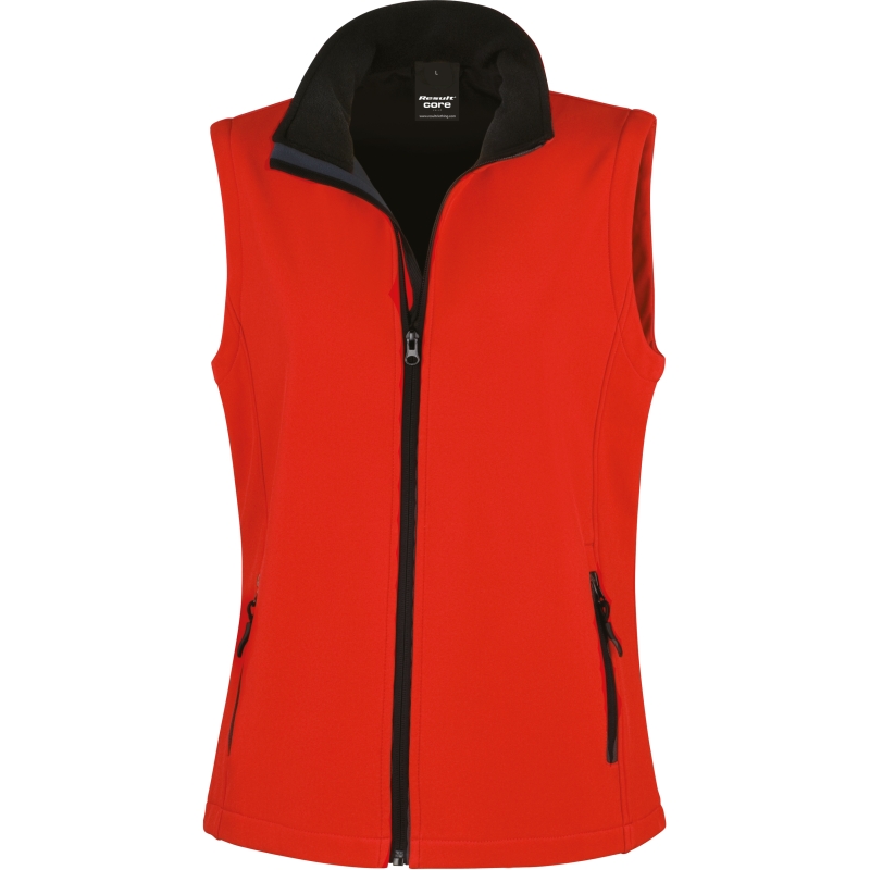 Bodywarmer Softshell Femme Printable
