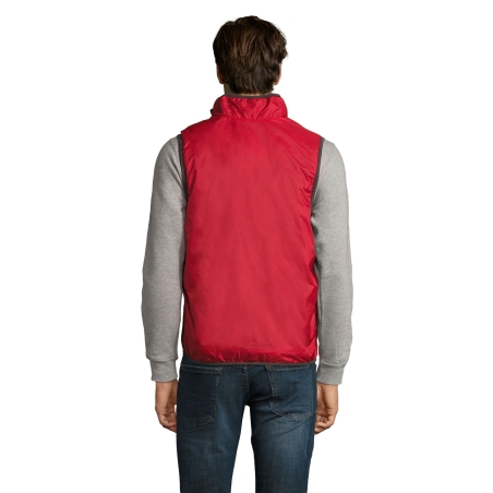 BODYWARMER UNISEXE RÉVERSIBLE CONTRASTÉ