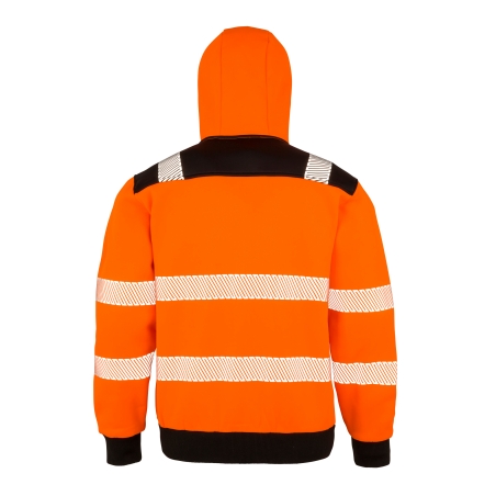 Sweat-shirt à capuche de sécurité recyclé