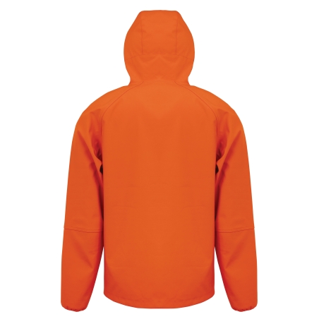 Veste Softshell 3 couches recyclée à capuche unisexe