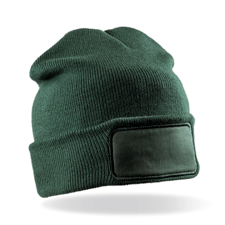 Bonnet imprimable double Tricot