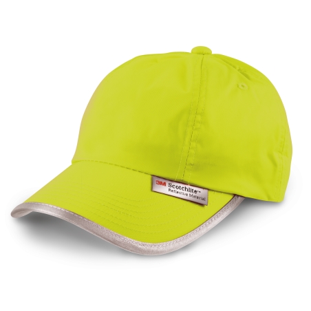 Casquette avec bordures réfléchissantes