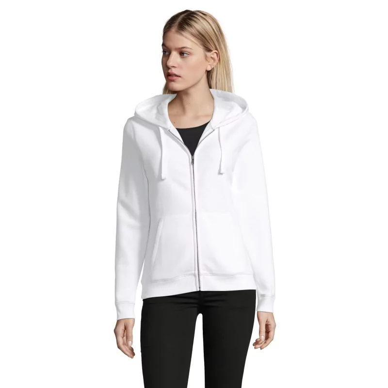 VESTE ZIPPÉE FEMME À CAPUCHE