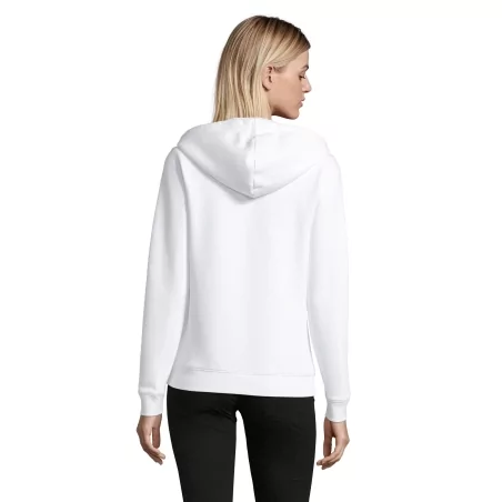 VESTE ZIPPÉE FEMME À CAPUCHE